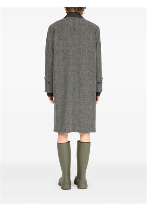 wool coat man anthracite MAISON MARGIELA | S50AA0159 M35485001F